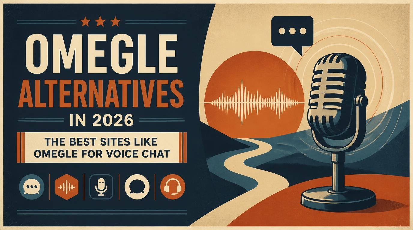 Omegle Alternatives in 2026 The Best Sites Like Omegle for Voice Chat