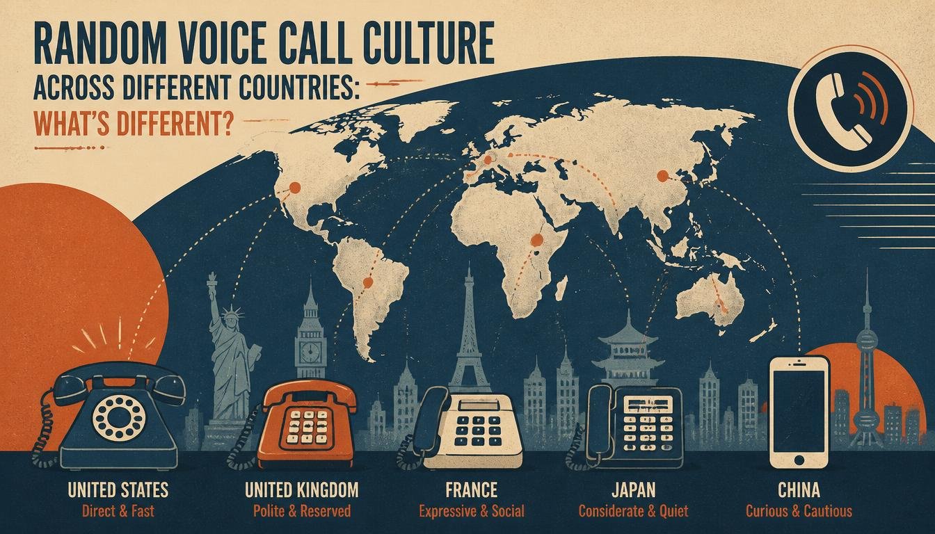 Random Voice Call Culture Across Different Countries: What's Different?