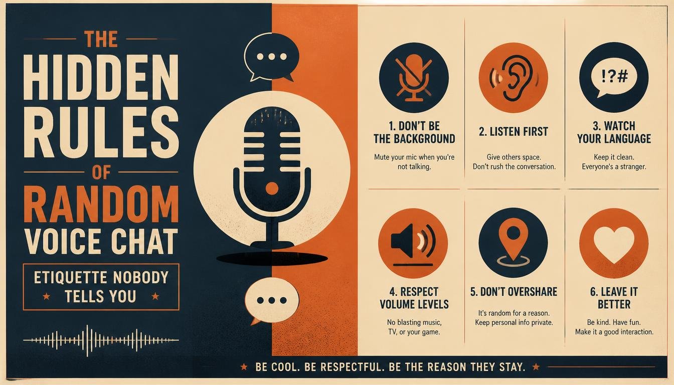 The Hidden Rules of Random Voice Chat Etiquette Nobody Tells You