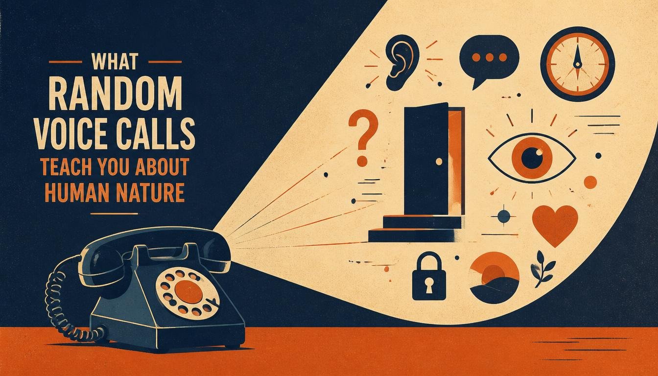 What Random Voice Calls Teach You About Human Nature
